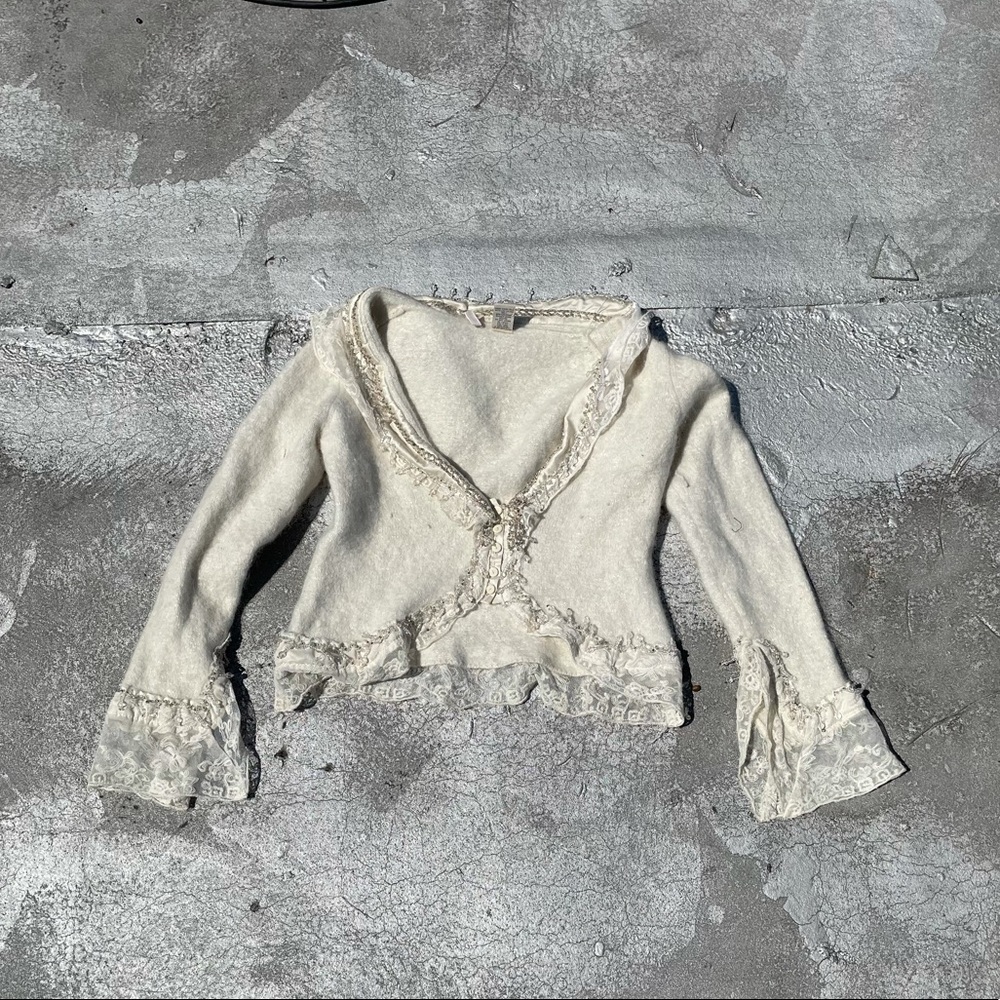 ❌SOLD❌ Angora, Lambswool, Shabby Chic Sweater